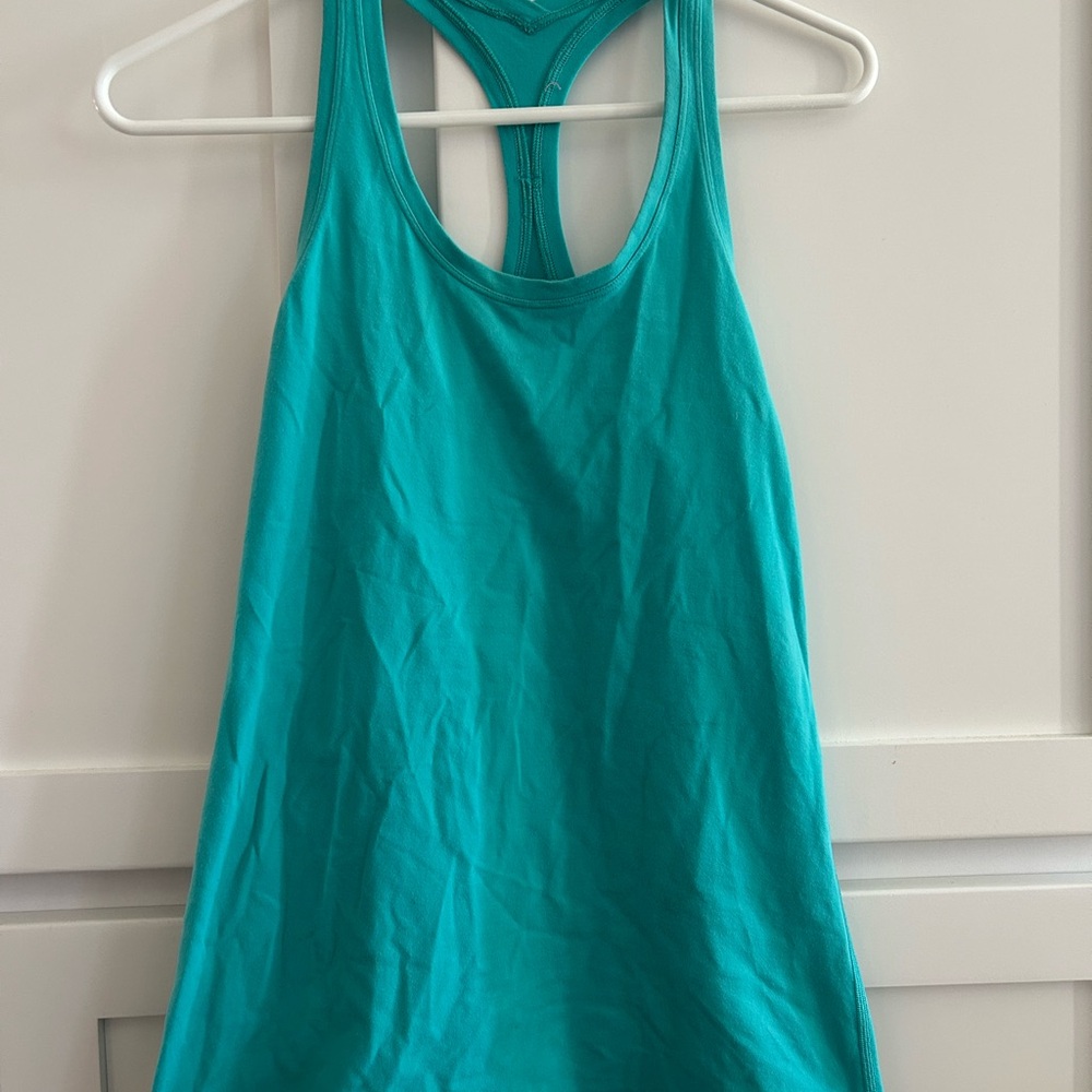 lululemon athletica Teal Tank Top